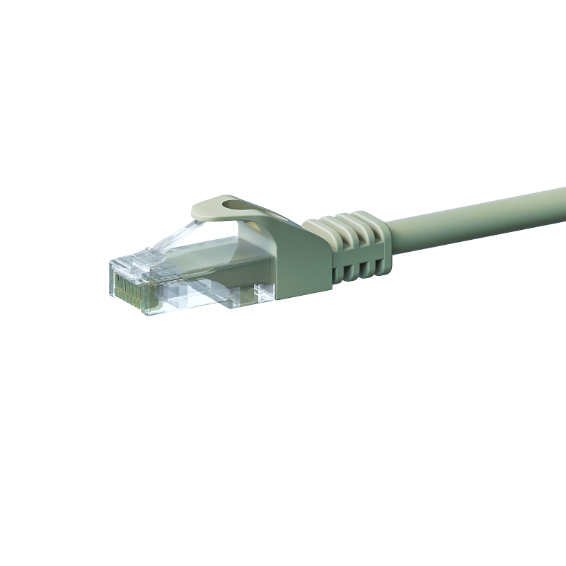 UTP CAT5e patchkabel 1m grijs - 100% koper