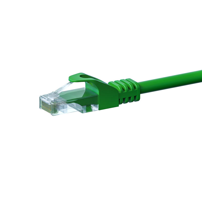 UTP CAT5e patchkabel 1m groen - 100% koper