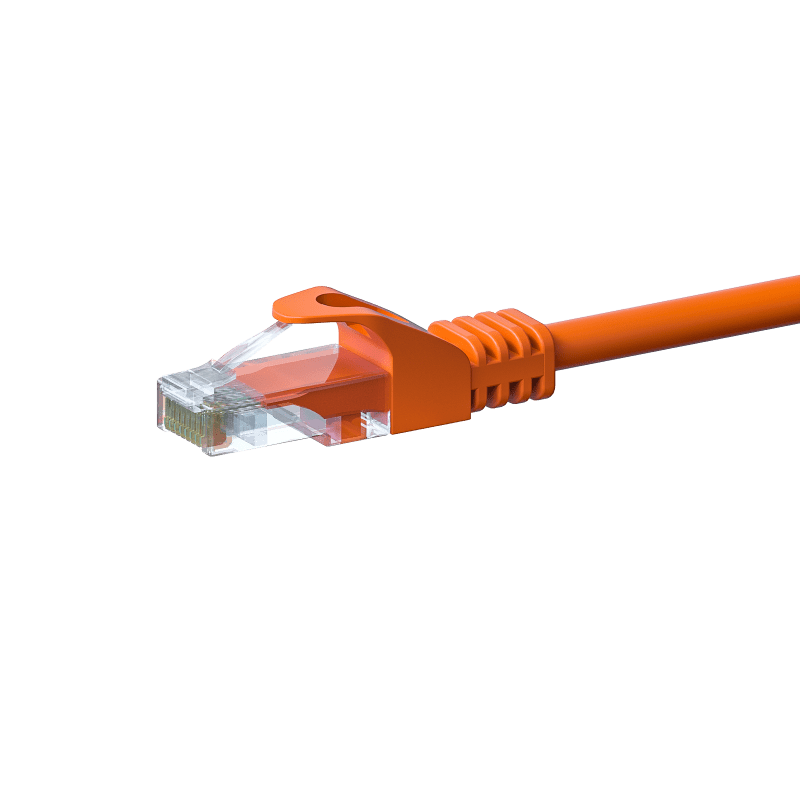 UTP CAT5e patchkabel 20m oranje - 100% koper