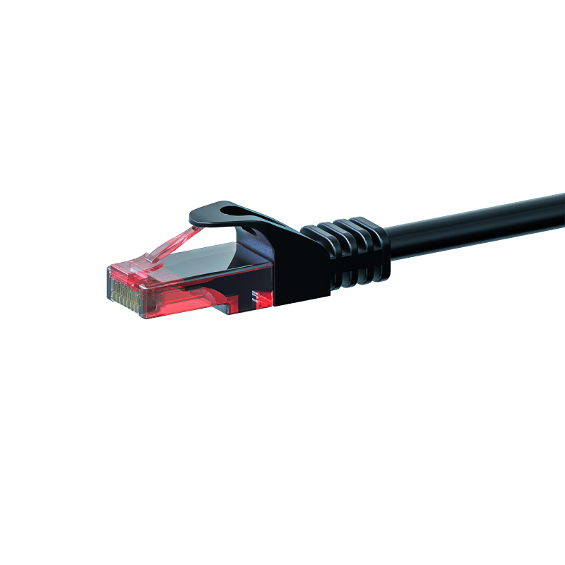 UTP CAT6 patchkabel 15m zwart - 100% koper