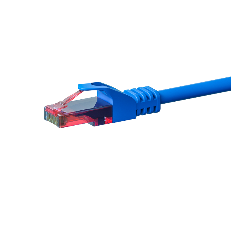 UTP CAT6 patchkabel 1m blauw - 100% koper