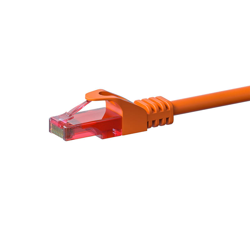 UTP CAT6 patchkabel 0,50m oranje - 100% koper