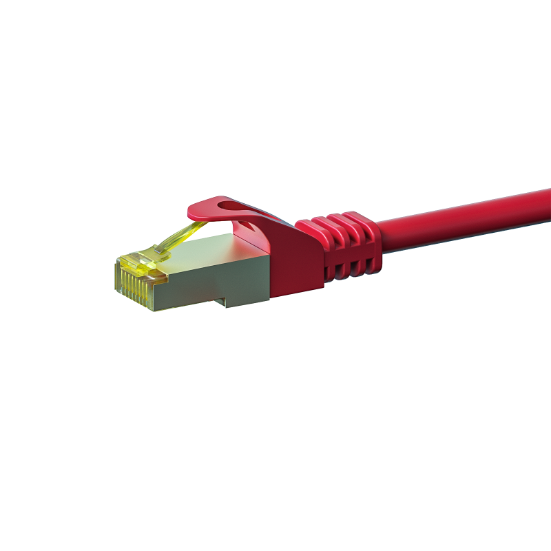 Cat7 S/FTP (PIMF) patchkabel 1,50m rood