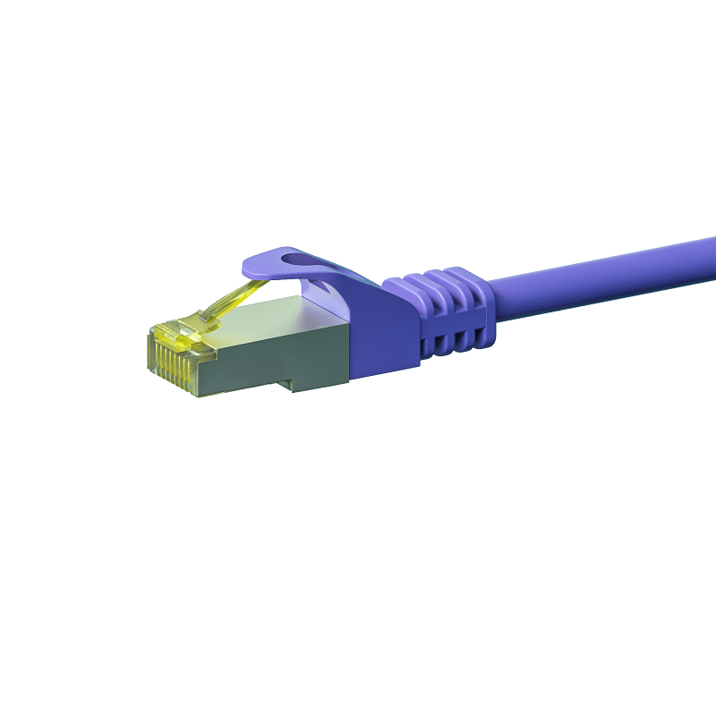 Cat7 S/FTP (PIMF) patchkabel 5m paars