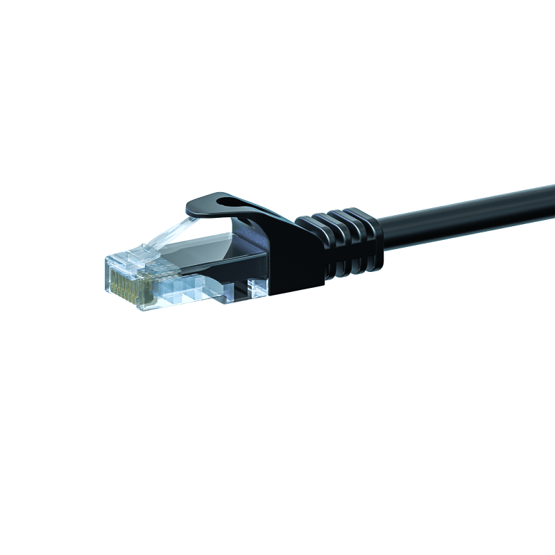 CAT5e UTP patchkabel 2m zwart   - CCA