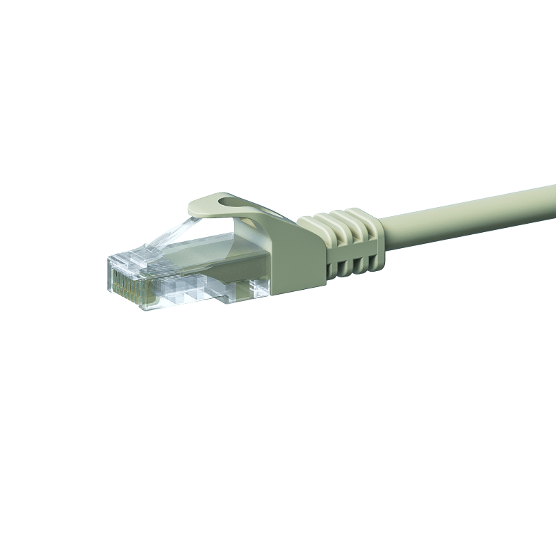 CAT5e UTP patchkabel 15m grijs - CCA