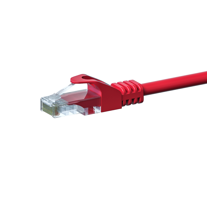 CAT5e UTP patchkabel 5m rood - CCA