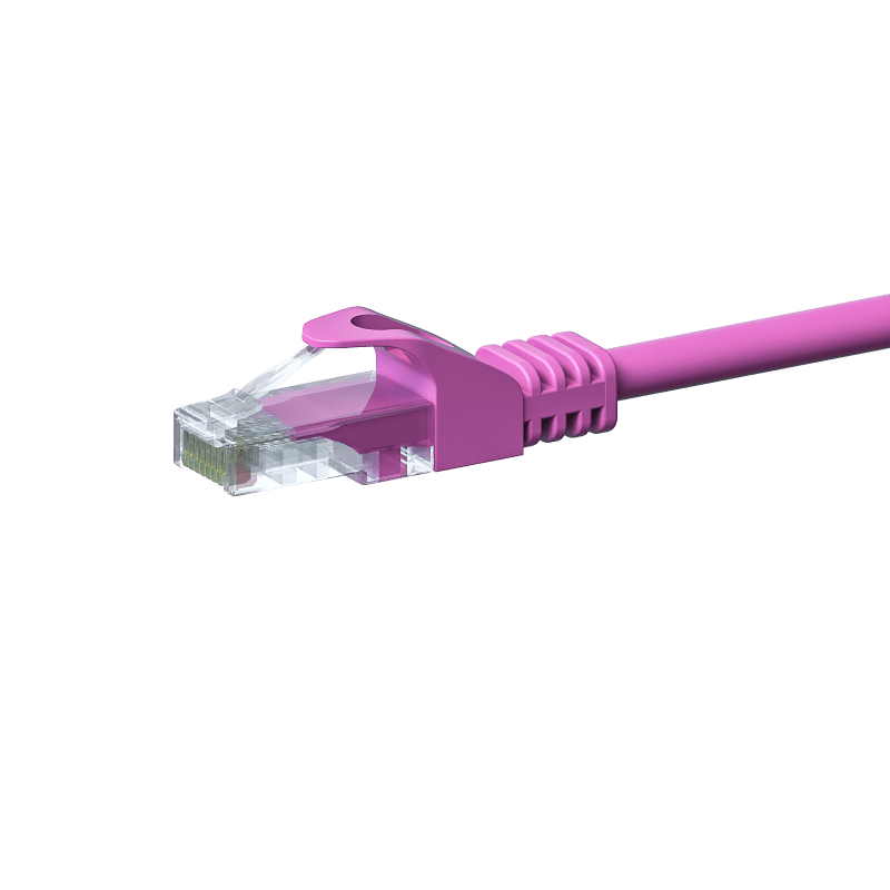 CAT5e UTP patchkabel 20m roze - CCA