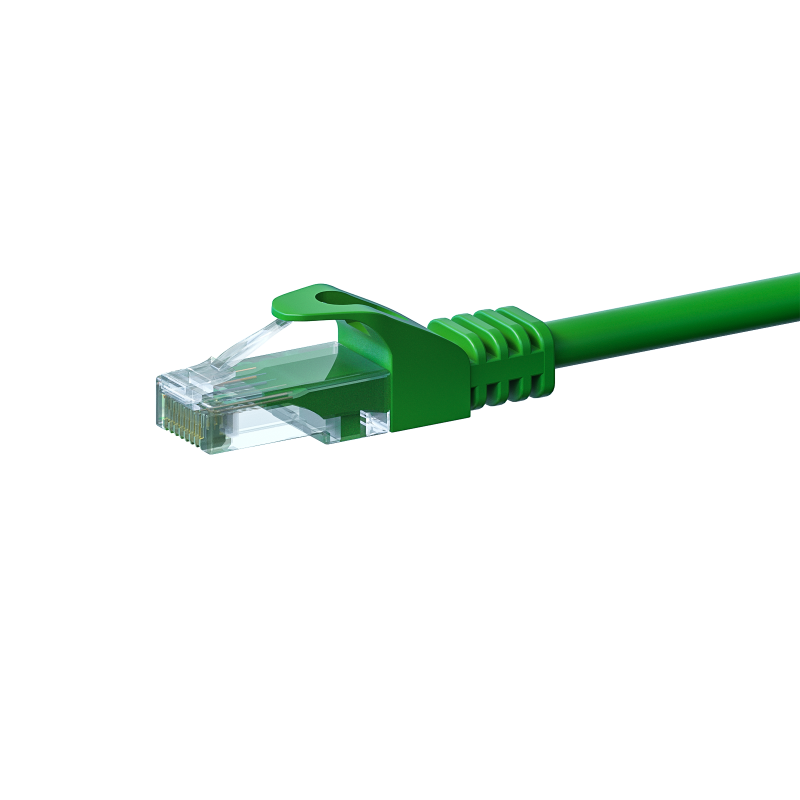 CAT6 UTP patchkabel 0,25m groen - CCA