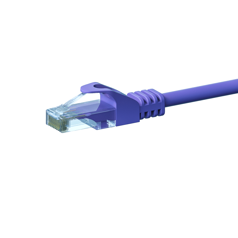 CAT6 UTP patchkabel 2m paars - CCA